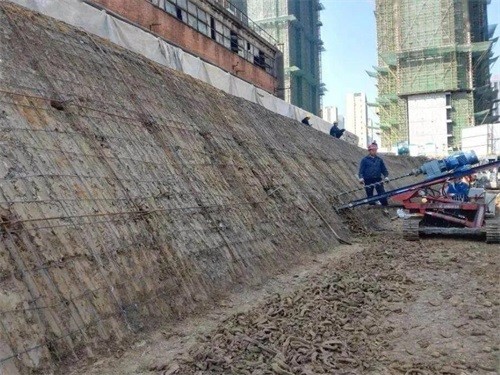 苏仙建筑边坡支护